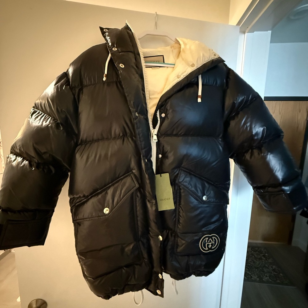 NWT Gucci Caban Shing Nylon Puffer - Picture 7 of 13